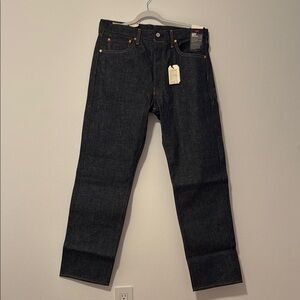 LEVIS 501 Original SELVEDGE Denim 34/32 NWT